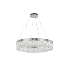 Bethel International FT93C32CH - LED Chandelier Stainless Steel & Crystal